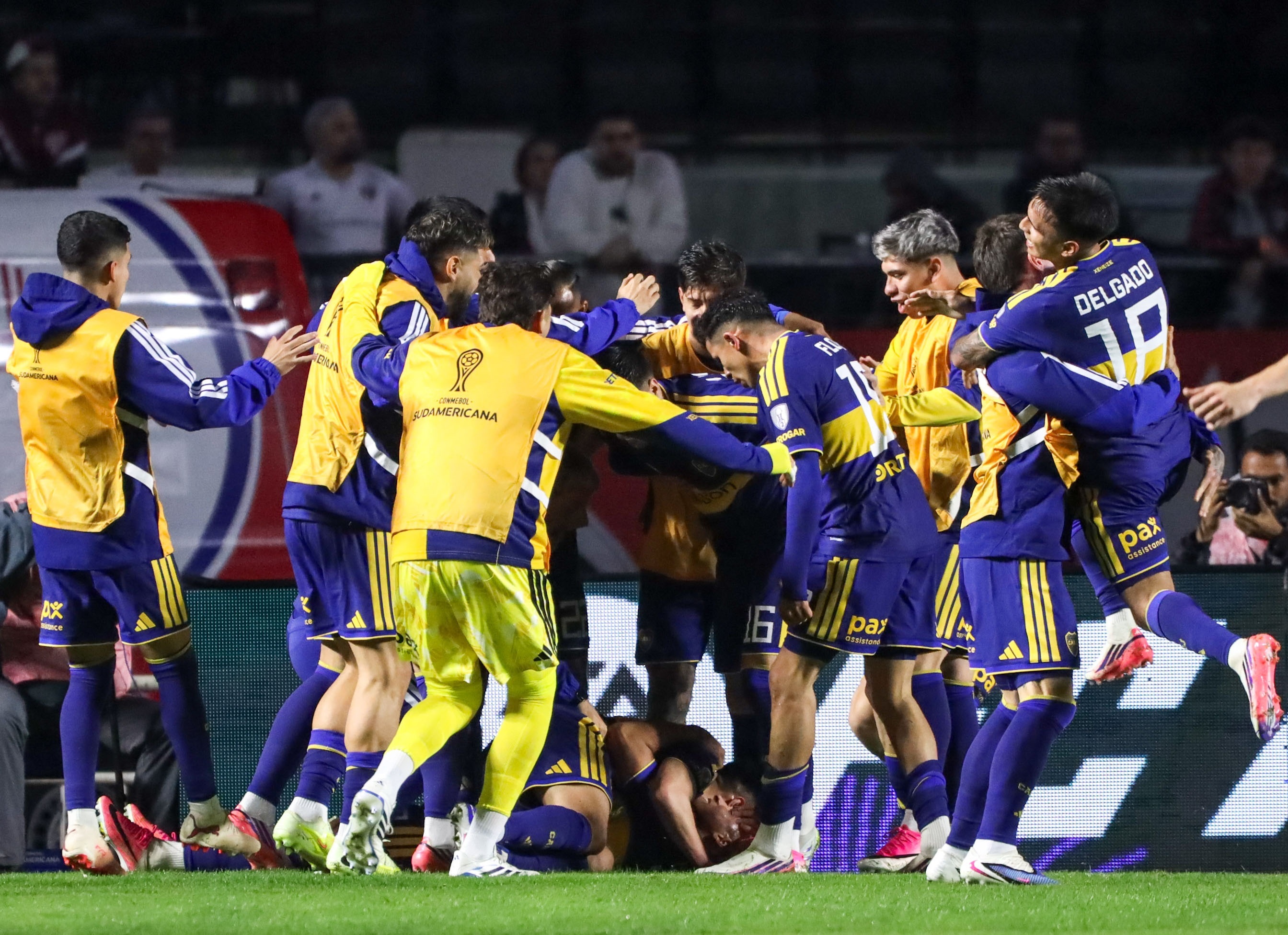 Boca llega a semifinales de la Copa Sudamericana tras eliminar al San Pablo.